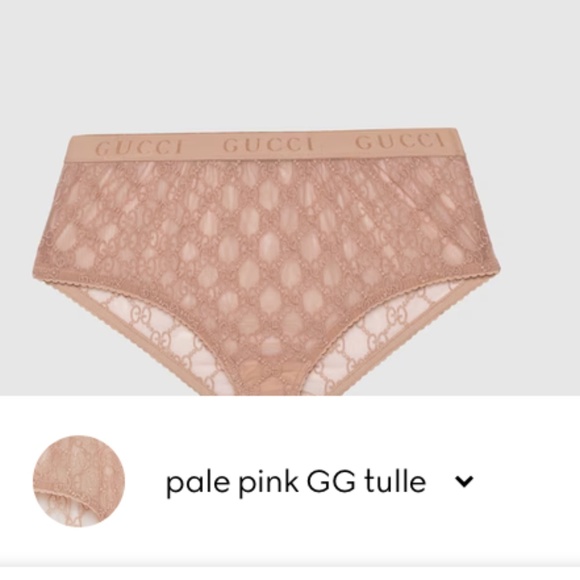 GG TULLE LINGERIE Gucci panties NEW** Medium - Picture 1 of 8
